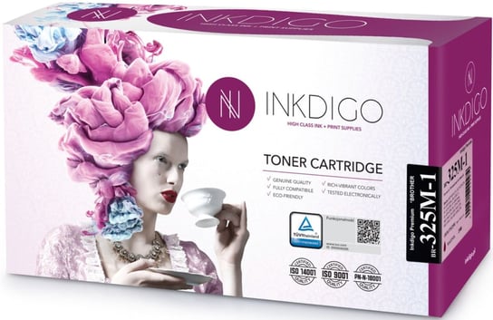 Toner INKDIGO Brother TN 325M (BR-325M-1), magenta, 3500 str. Inkdigo