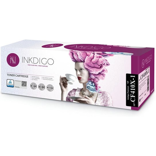 Toner INKDIGO (HP-CF410X-1) czarny 6500str zamiennik HP (410X/CF410X) Inkdigo