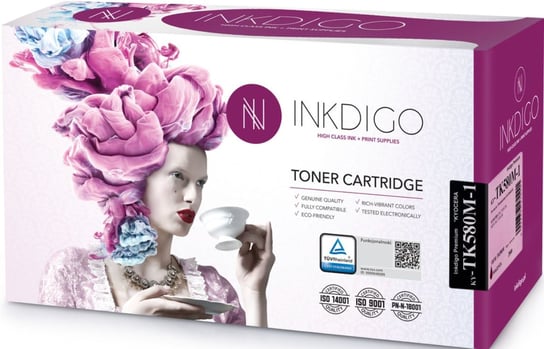 Toner INKDIGO Kyocera TK580 M (KY-TK580M-1), magenta, 2800 str. Inkdigo