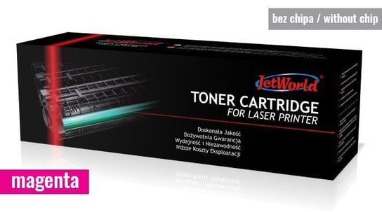 Toner JetWorld zamiennik HP 216A W2413A LaserJet Color M155, M182, M183 0.85K Magenta (toner bez chipa - należy przełożyć z kase JetWorld