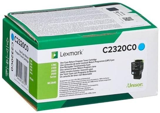 Toner LEXMARK C2320C0, cyan, 1000 str. Lexmark