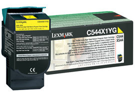 Toner LEXMARK C544X1YG, żółty, 4000 str. Lexmark