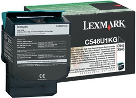 Toner LEXMARK C546U1KG, czarny, 8000 str. Lexmark