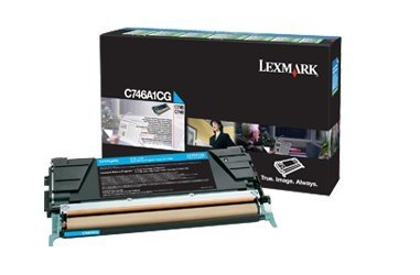 Toner LEXMARK C746A1CG, błękitny, 7000 str. Lexmark