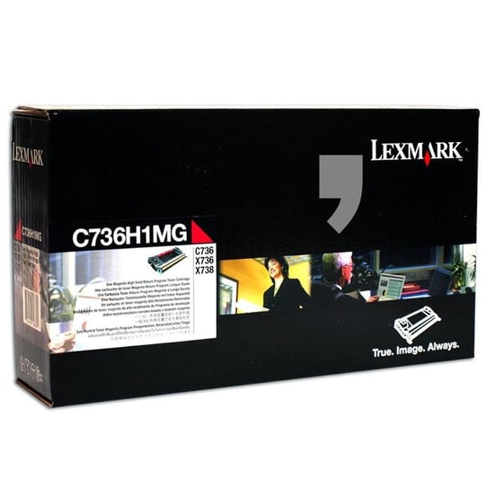 Toner LEXMARK OPTRA C736/X736/X738 10k MAGENTA C73 Lexmark