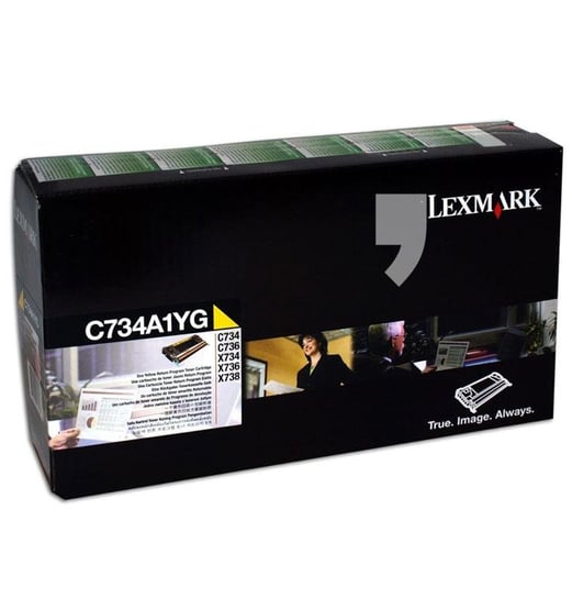 Toner LEXMARK OPTRA C73X/X73X 6k YELLOW C734A1YG Lexmark
