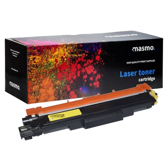 Toner Masmo Do Brother Tn247 Mfc-L3770Cdw Mfc-L3730Cdn Dcp-L3550 Dcp-L3510Cdw Żółty Zamiennik Brother