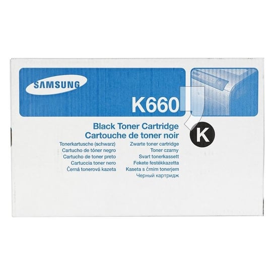 Toner SAMSUNG CLP-K660A, czarny, 2500 str. Samsung