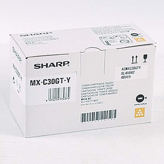 Toner Sharp MXC30GTY Yellow 6 000 stron Sharp