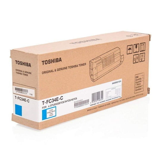 Toner Toshiba T-FC34EC Cyan 11 500 stron Toshiba