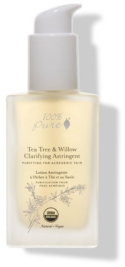 Tonik antybakteryjny – 100% Pure Tea Tree & Willow Clarifying Astringent - Facial Toner 100% Pure