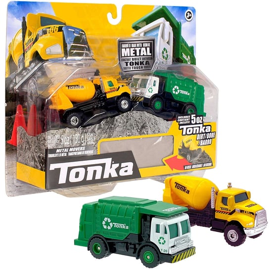 Tonka 06024 Metal Movers Betoniarka+Śmieciarka Inna marka