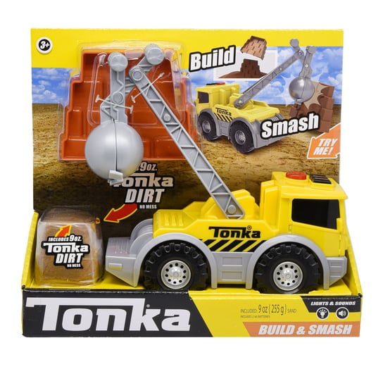Tonka, ciężarówka Build & Smash L&S, estaw Tonka