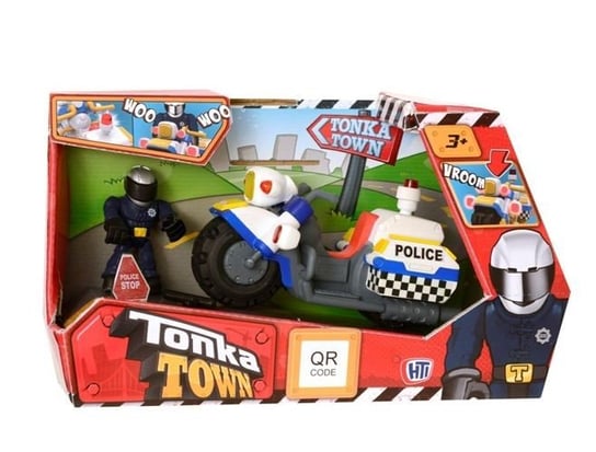 Tonka Town, Motocykl Policyjny, zestaw Smily Play