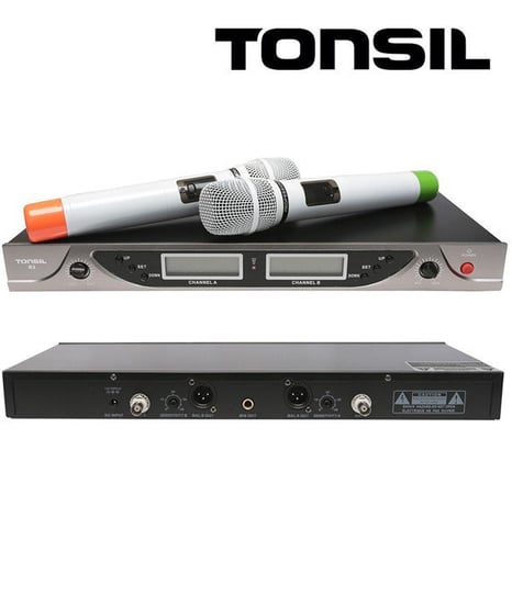 Tonsil R3 - system bezprzewodowy + 2 mikrofony TONSIL