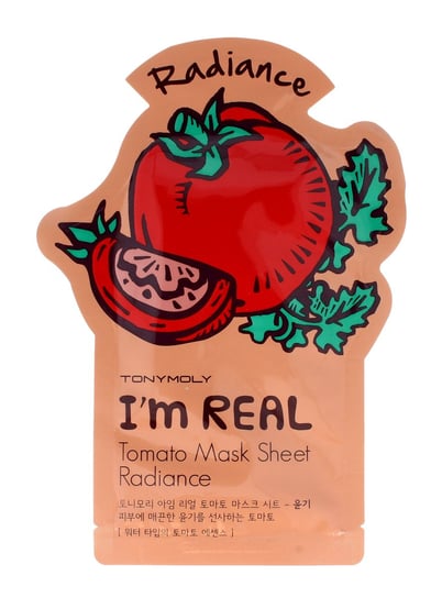Tony Moly, I'm Real, maska w płachcie Pomidor, 21 g Tony Moly