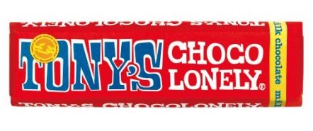 Tony’s Chocolonely Melk Mleczna czekolada 50g Inna marka