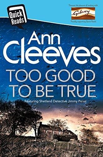 Too Good To Be True Cleeves Ann