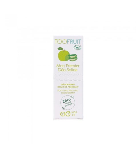 Toofruit, Dezodorant w sztyfcie dla dzieci Jabłko i aloes, 36 ml Toofruit