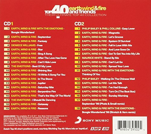 Top 40 - Earth Wind &amp; Fire and Friends Earth Wind and Fire and Friends