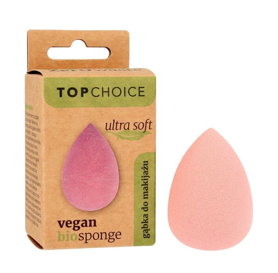 Top Choice, Bio Gąbka, Blender do makijażu Ultra Soft, vegan (39454) 1szt Top Choice