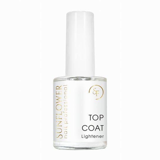 Top Coat Lightener 9 ml Rozświetlający - Przeciw Żółknięciu, Sun Blocker SUNFLOWER