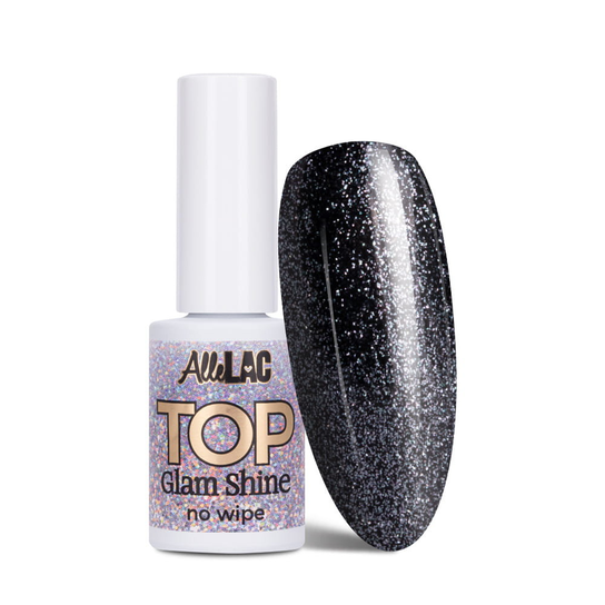 Top Glam Shine no wipe AlleLac Silver 7g AlleLac