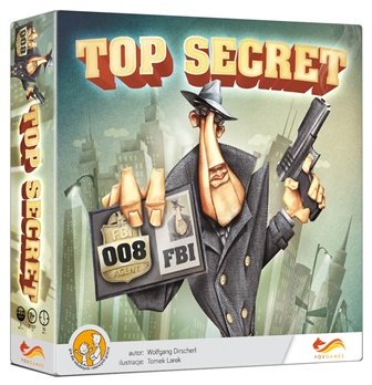 Top Secret, gra planszowa, FoxGames FoxGames