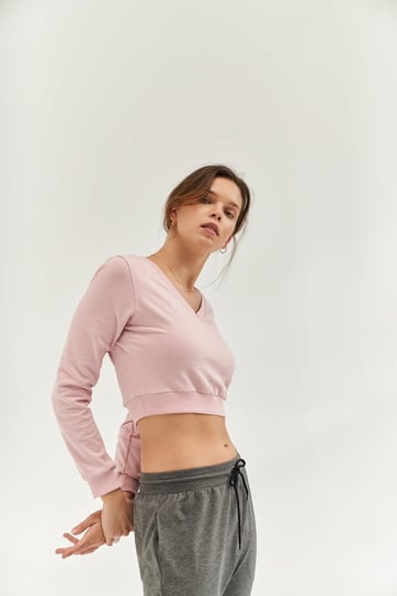 Top sportowy do jogi MOONDUST Crop Top sportowy - glowing pink xs/s Moonholi