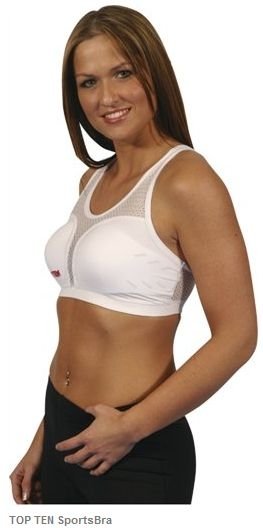 Top Ten, Ochraniacze piersi dla kobiet, Cool Guard - koszulka, biały, rozmiar L Top Ten