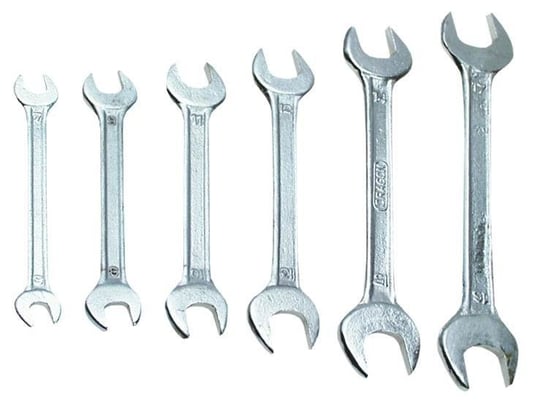 Top Tools Klucze płaskie dwustronne 6-22 mm, zestaw 8 szt. 35D256 Top Tools