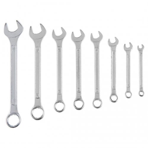 Top Tools Klucze płasko-oczkowe 6-19 mm, zestaw 8 szt. 35D356 Top Tools