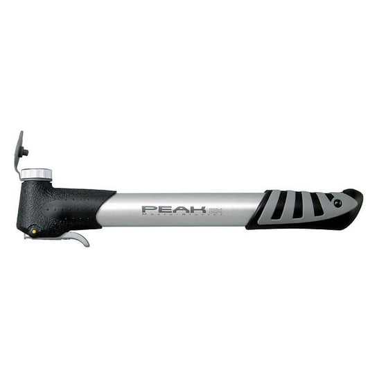 Topeak, Pompka rowerowa, Peak DX II, srebrny, 120 psi TOPEAK