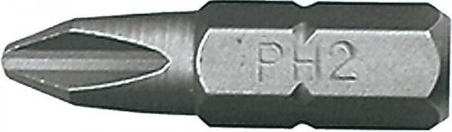 TOPEX Końcówki wkrętakowe PH2 x 25 mm, 10 szt. 39D314 Topex