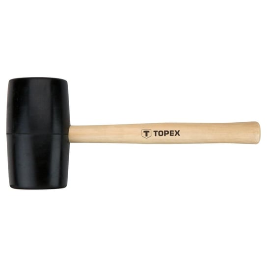TOPEX Młotek gumowy 72 mm/900 g, trzonek drewniany 02A347 Topex