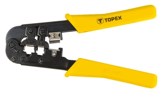 TOPEX Szczypce do końcówek telefonicznych 6P, 8P 32D408 Topex