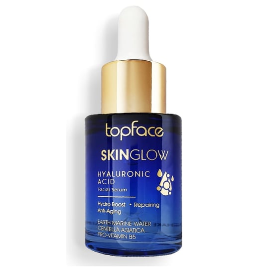 Topface, Skinglow Hyaluronic Acid Facial Serum, Serum nawilżające z kwasem hialuronowym, 30 ml topface