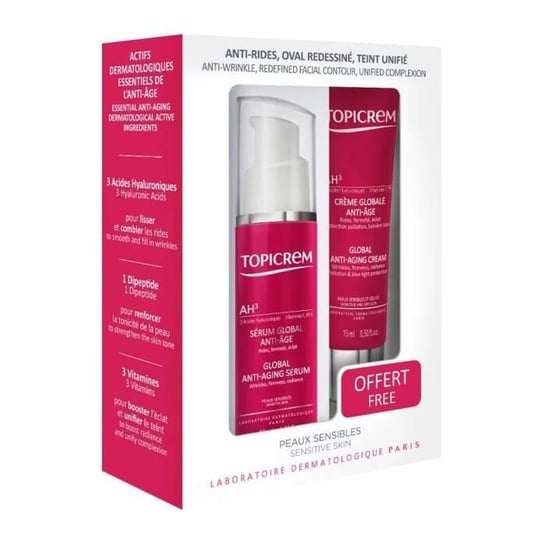 Topicrem Pack AH3 Serum 30 ml + AH3 Krem 15 ml w prezencie Inny producent