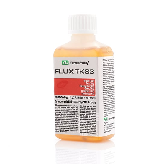 Topnik TK83 FLUX 50ml z pędzelkiem NO CLEAN SMD Techrebal