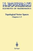Topological Vector Spaces Bourbaki N.