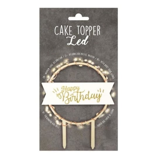 Topper na tort LED - Wszystkiego najlepszego z okazji urodzin Inna marka