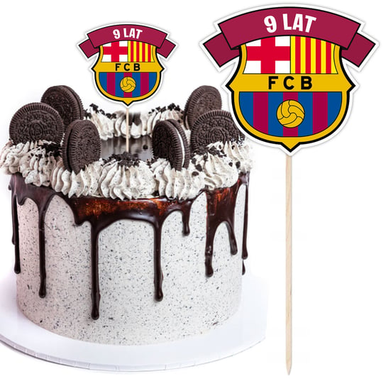 Topper Urodzinowy Na Tort Barcelona Z2 Propaganda