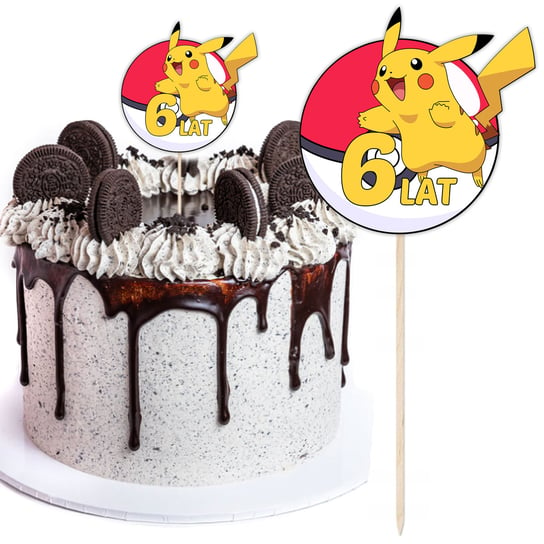 Topper Urodzinowy Na Tort Pikachu Pokemon Z2 Propaganda