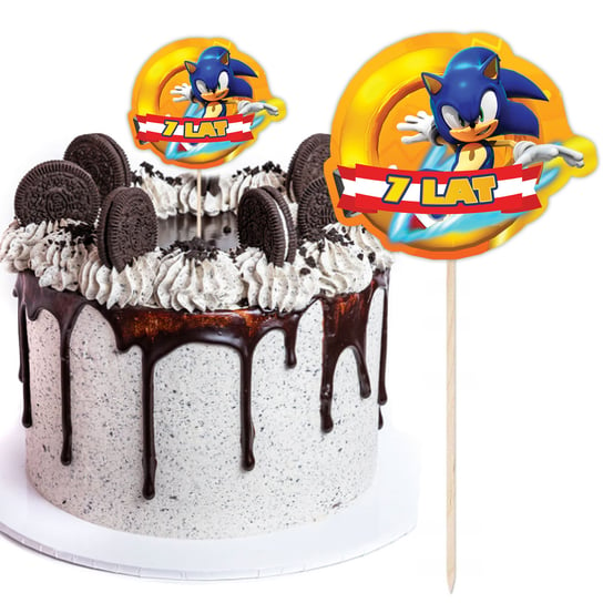 Topper Urodzinowy Na Tort Sonic Z2 Propaganda