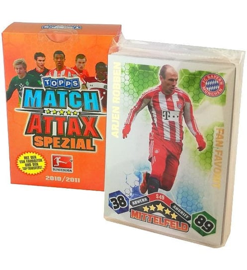 Topps Bundesliga Match Attax 2010/11. Pakiet specjalny z 54 kartami Inna marka