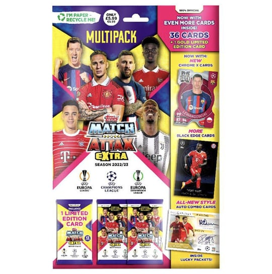 Topps Champions League Match Attax EXTRA 2022/23 - multipack 