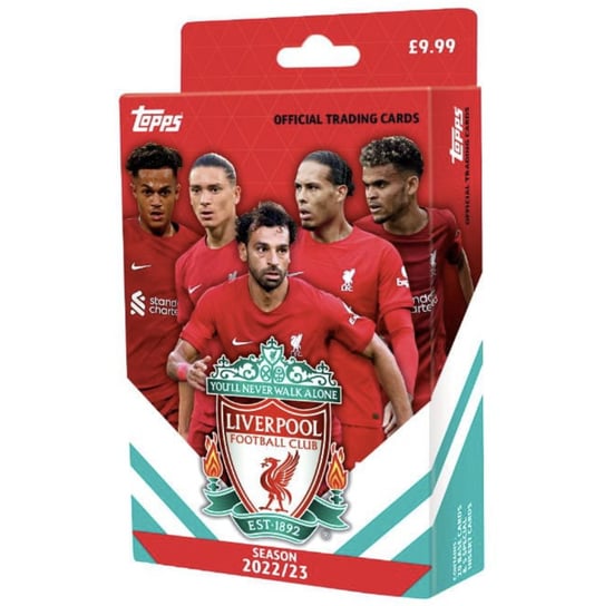 Topps FC Liverpool Official Fan Set 2022/23 - Box 25 kart 