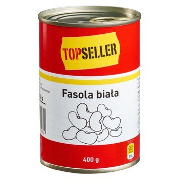 TOPSELLER Fasola biała 400 g Inny producent