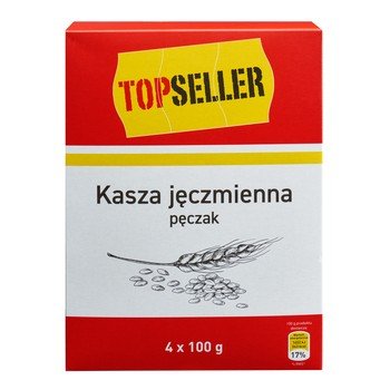 Topseller Kasza Jęczmienna Pęczak 4X100 G Inny producent