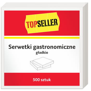 Topseller Serwetki Gastronomiczne 15X15 Cm, 500 Sztuk M&C